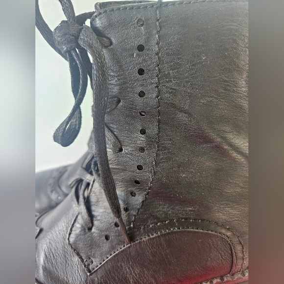 Wanted Harper Spectator Black Lace Up Boots- Brand New - Picture 8 of 13